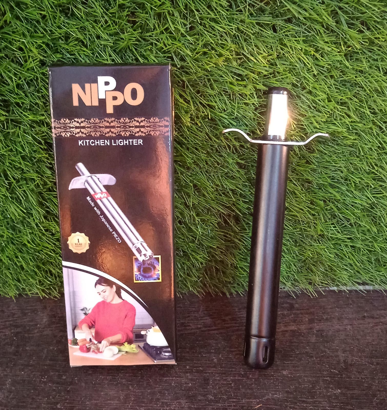 Stainless Steel Gas Lighter for Kitchen Gas Stove, Long Lasting, Unbreakable Lighters for Gas Stoves, Restaurants & Kitchen (1 Pc) Stainless Steel Gas Lighter for Kitchen Gas Stove, Long Lasting, Unbreakable Lighters for Gas Stoves, Restaurants & Kitchen (1 Pc)